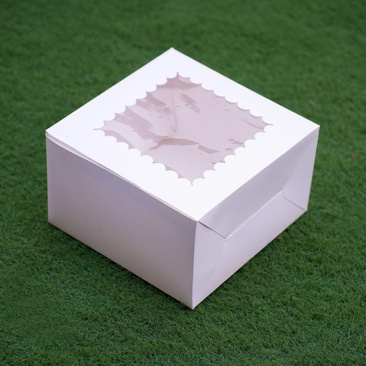 10x10x6 white cake box for tall cakes - EcoPakOnline