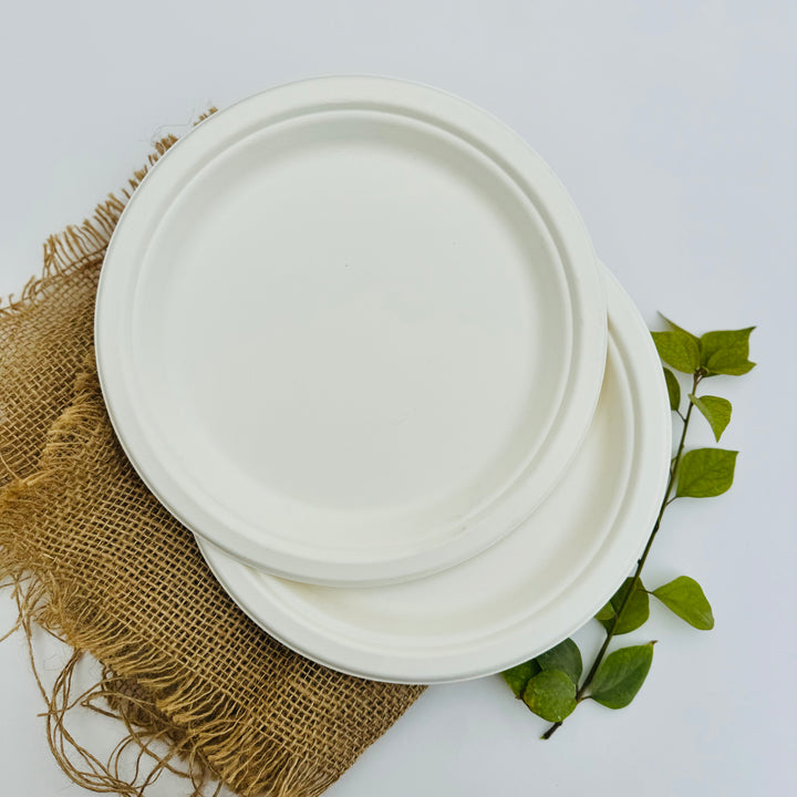 Bagasse 9 inch plate