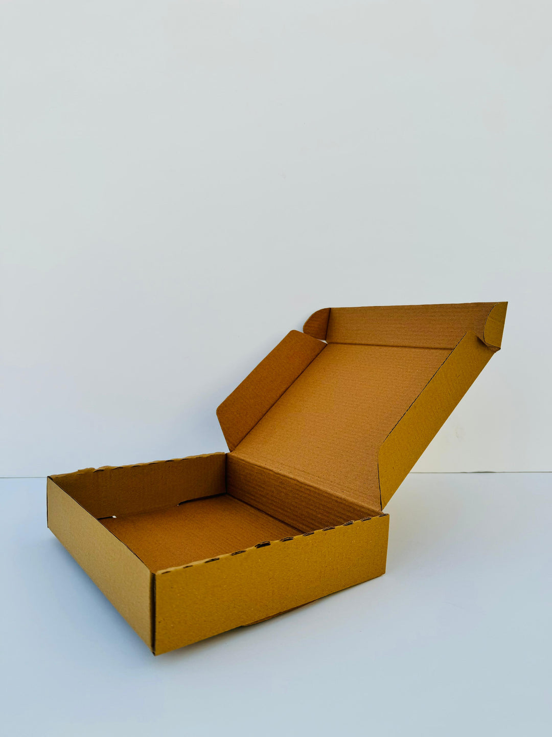 Corrugated Flat Box - 12.5" x 10.5" x 2" Inches