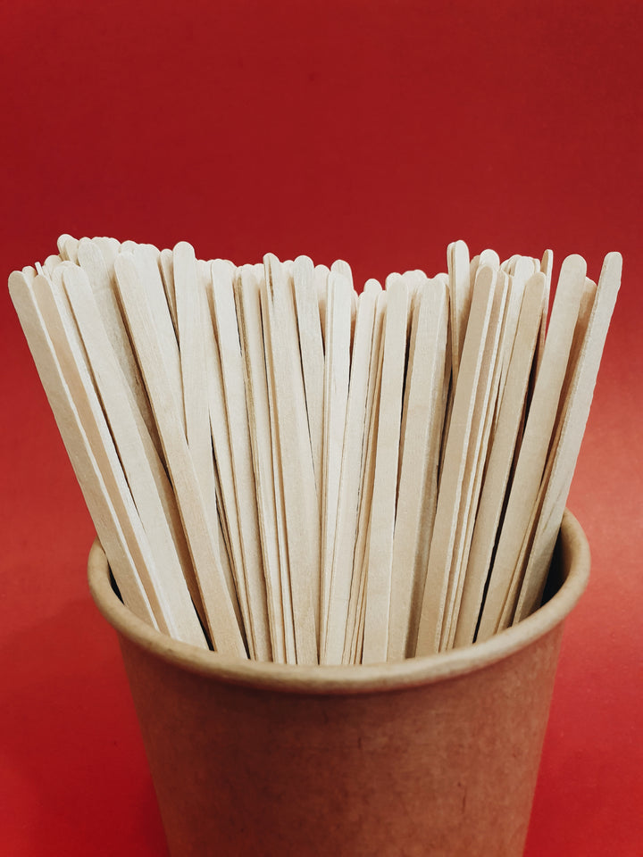 EcoPakOnline Birchwood Coffee Stirrers (1000pcs)