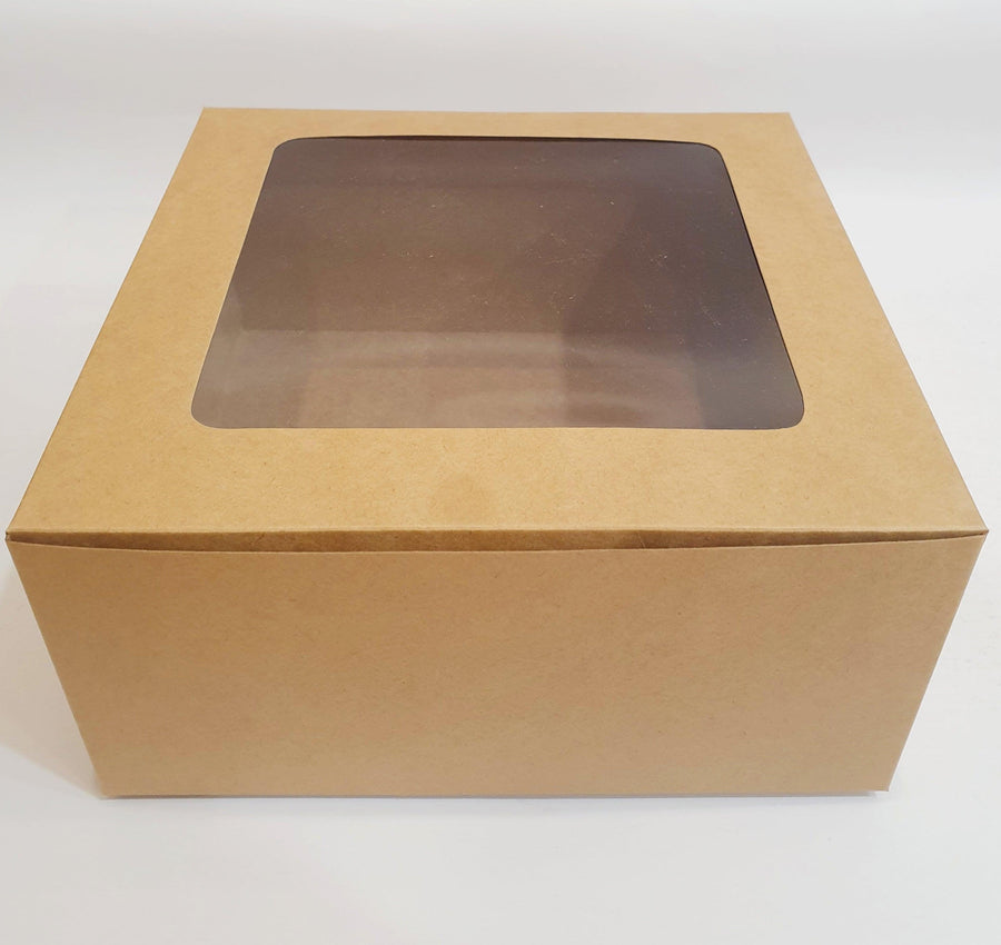 EcoPakOnline Kraft cake box 8.5x8.5x4