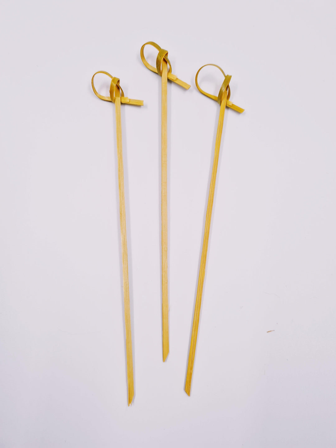 EcoPakOnline Bamboo knotted skewers