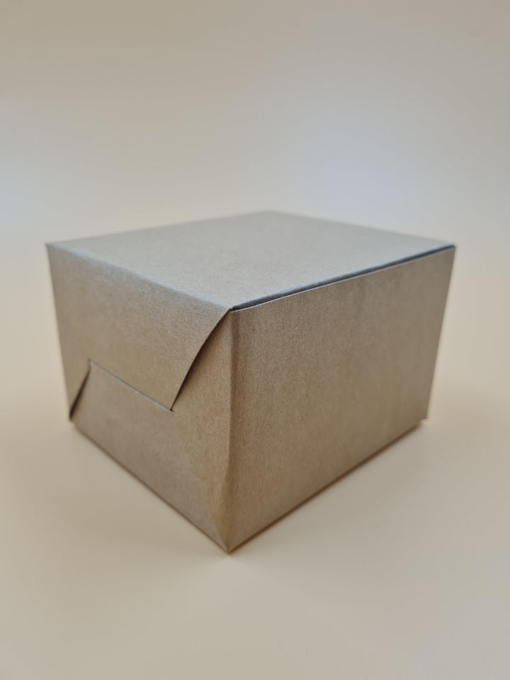 EcoPakOnline Kraft single brownie/ dessert box