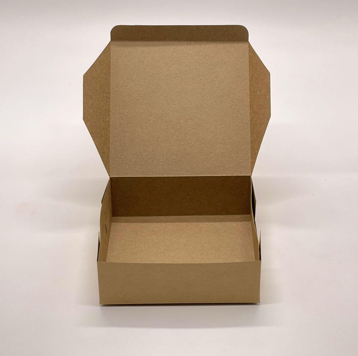 EcoPakOnline Bakery Boxes Small Kraft Bakery Box 5x5x2 inches