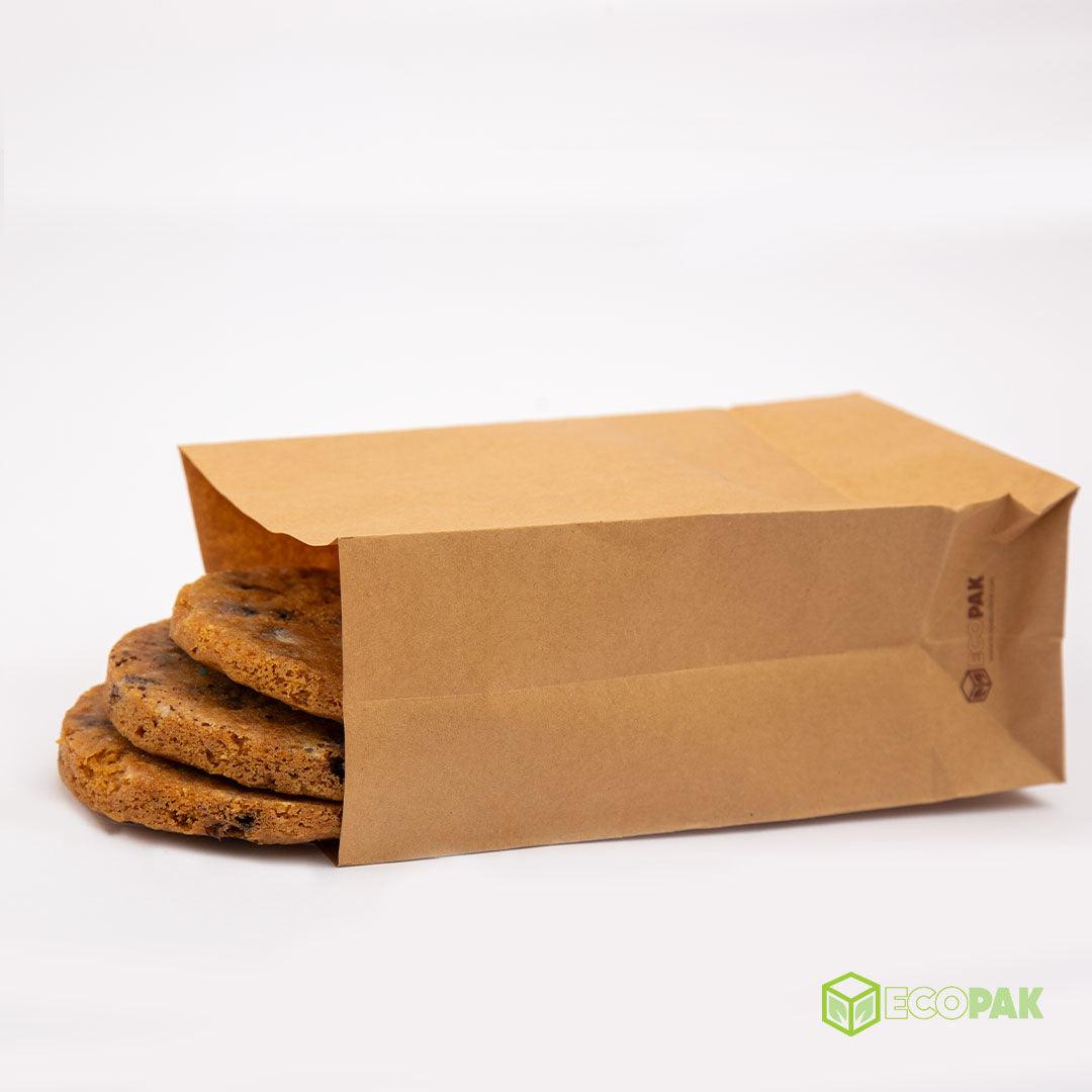 EcoPakOnline Kraft cookie bag